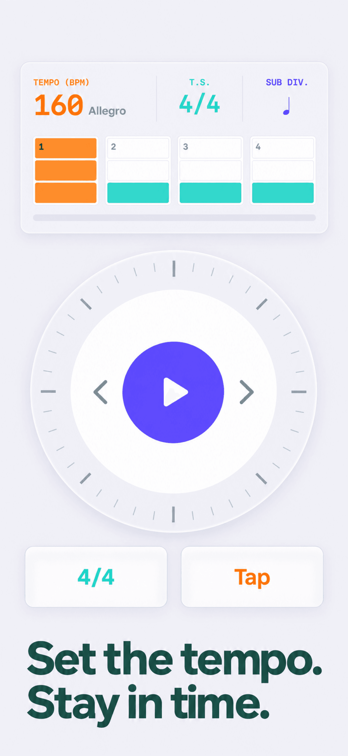 MusGo Metronome screenshot